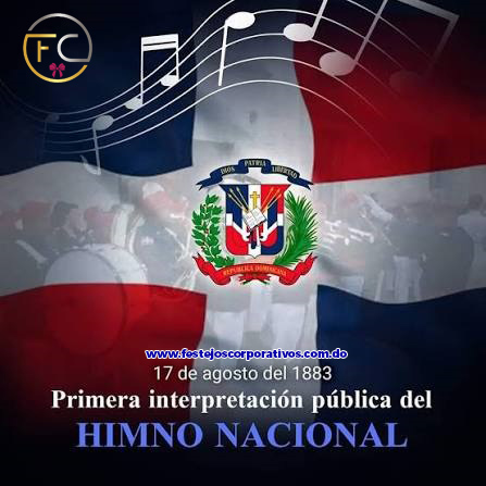 La primera interpretación pública del Himno Nacional en 1883, RD